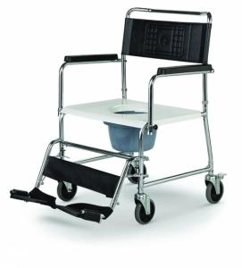 HCDA XXL Wózek toaletowy dla otyłych, transportowy do 160 kg MEYRA