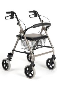 ECO Light podpórka czterokołowa aluminiowa VERMEIREN - chodzik dla seniora