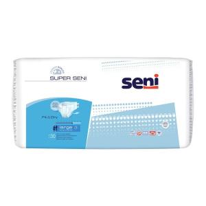Super Seni  Pieluchomajtki rozmiar L 30szt TZMO 