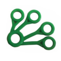 przyrząd do wzmacniania reki FINGER EXERCISER Qmed zielony sredni.tanisklepmedyczny.pl.png