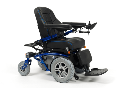 Timix Vermeiren podnóżek jednopłytowy z automatyczną regulacją kąta nachylenia z podparciem pod łydki oraz bagażnik SE28. (1).png