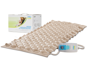 Zestaw! Solidny materac bąbelkowy z pompą na odleżyny zmiennociśnieniowy VCM202 SIMPLY MDH