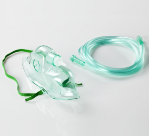 Maska tlenowa z drenem do koncentratora Zarys
