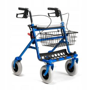 Chodzik czterokołowy z siedziskiem i koszykiem 286B Vermeiren