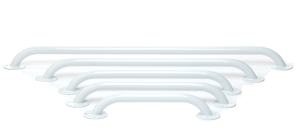 Uchwyt łazienkowy naścienny prosty stalowy 30-40-60-80 cm IZZIE Vermeiren