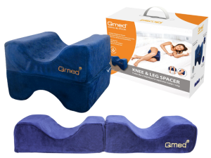 Poduszka ortopedyczna klin między nogi, separator kolan i nóg Qmed