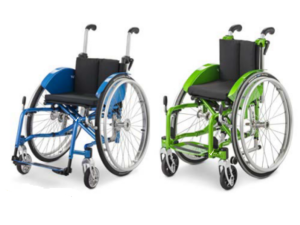 Flash wózek inwalidzki aluminiowy dziecięcy Meyra