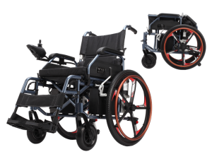 EVO Wózek inwalidzki elektryczny składany na dużych kołach Wheelie