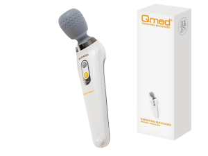 Poręczny masażer wibracyjny marki Qmed