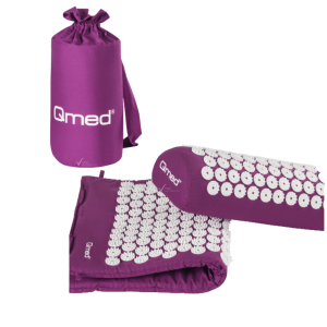 Zestaw do masażu akupresury- mata z poduszką Qmed