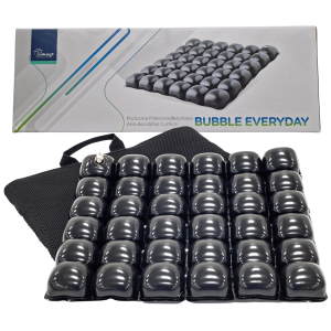 BUBBLE EVERYDAY Poduszka przeciwodleżynowa pneumatyczna z  oddychającym pokrowcem Timago