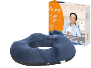 Poduszka rehabilitacyjna z otworem odciążającym Qmed