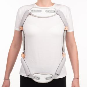  ONE Gorset ortopedyczny typu Jewetta z pelotą tylną „V” Qmed