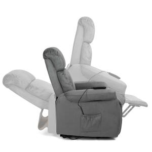 RELAX  Pionizujący fotel geriatryczny rozkładany dla seniora Timago