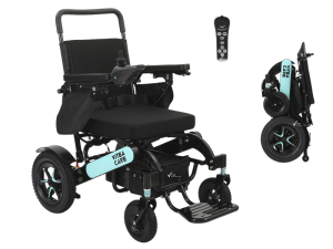 Wózek inwalidzki elektryczny składany amortyzowany BC-EA8000 ViteaCare