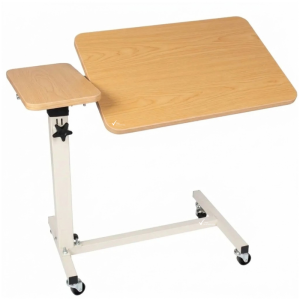 Regulowany obrotowy stolik do łóżka rehabilitacyjnego przyłóżkowy ORMI TABLE
