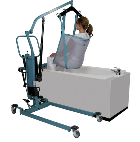 Podnośnik kąpielowo -transportowy z obrotowym ramieniem foldo AKS.png