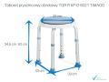 Taboret prysznicowy okrągły obrotowy TGR-R KP-O 5021 TIMAGO.jpg